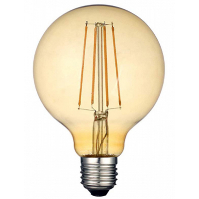 Лампочка TITANUM Filament G95 6W E27 2200K бронза (TLFG9506272A)
