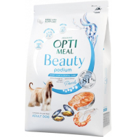 Dry food for dogs Optimeal Beauty Podium grain-free based on seafood 1.5 kg (4820215366830)