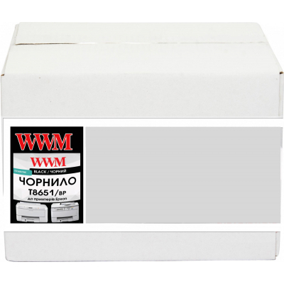 Чорнило WWM Epson WorkForce Pro WF-M5690/WF-M5190 20кг Black pigm. (T8651/BP-8)