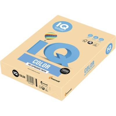 Папір Mondi IQ color А4 pastel, 160g 250sh Dark cream (SA24/A4/160/IQ)