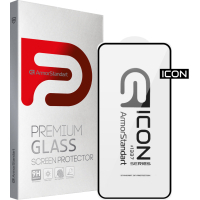 Скло захисне Armorstandart Icon Samsung S22 5G (SM-S901) Black (ARM60927)