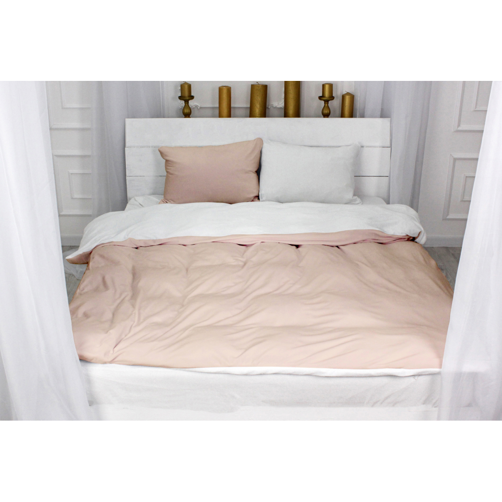 Постільна білизна MirSon Велюр Winter Frost 28-0001 + 28-0004 Gardenia Velvet 220х240 (2200004003825)