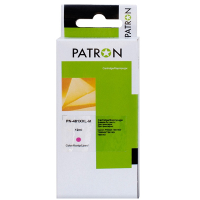 Картридж Patron Canon CLI-481M XXL (1991C001AA) 12 мл, magenta (PN-481XXL-M)