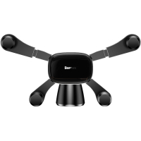 Універсальний автотримач Baseus Horizontal Screen Gravity Vehicle-mounted Holder Black (SUYL-HP01)