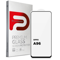 Скло захисне Armorstandart Full Glue OPPO А96 Black (ARM66968)