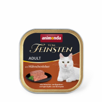 Pate for cats Animonda Vom Feinsten Adult with Chicken liver 100 g (4017721833042)