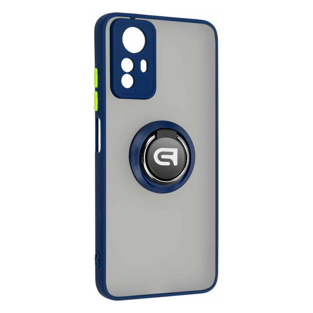 Чохол до мобільного телефона Armorstandart Frosted Matte Ring Xiaomi Redmi Note 12s 4G Navy Blue (ARM68900) Чохол до мобільного телефона Armorstandart Frosted Matte Ring Xiaomi Redmi Note 12s 4G Navy Blue (ARM68900)
