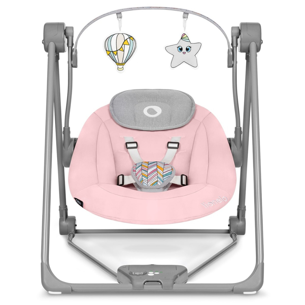Крісло-гойдалка Lionelo Otto Pink Baby (LO-OTTO PINK BABY)