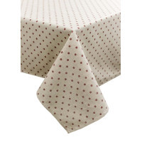 Tablecloth Provence Pea burgundy Mistress 120x136 cm (4823093451025)