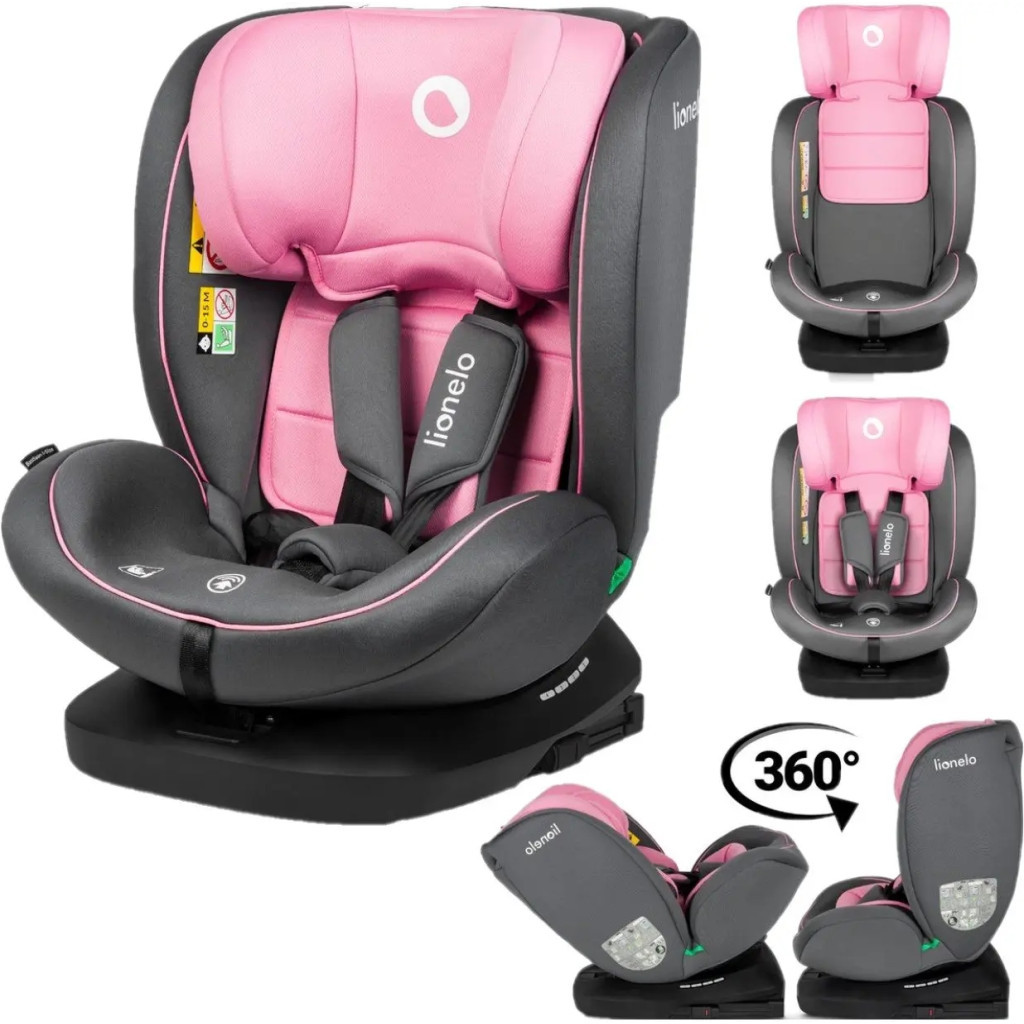 Автокрісло Lionelo Bastiaan i-Size Pink Baby, рожеве (LO-BASTIAAN I-SIZE PINK BABY) Автокрісло Lionelo Bastiaan i-Size Pink Baby, рожеве (LO-BASTIAAN I-SIZE PINK BABY)
