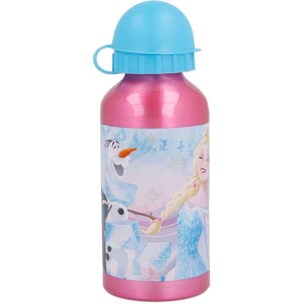 Поїльник-непроливайка Stor Disney - Frozen Iridescent Aqua, Aluminium Bottle 400 ml (Stor-17934)