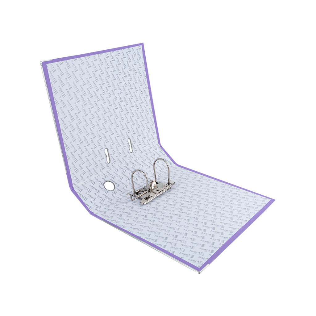 Папка - реєстратор Axent Pastelini А4+ одностороння 7.5 cм Бузкова (D1714-36C) Папка - реєстратор Axent Pastelini А4+ одностороння 7.5 cм Бузкова (D1714-36C)