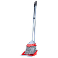 Cleaning set Aleana Euro broom and dustpan Red/grey (127026/red/grey)