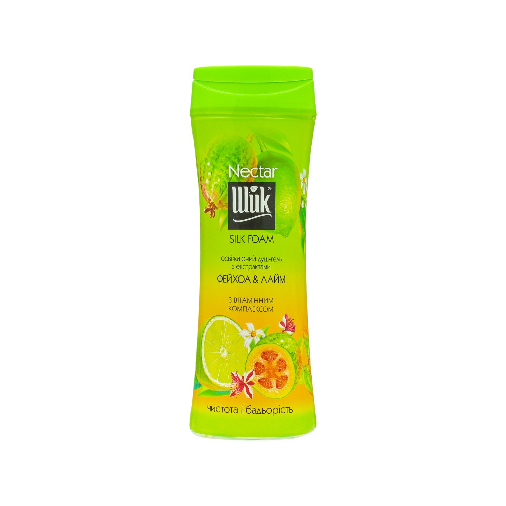 Гель для душу Shik Nectar Silk Foam Фейхоа і лайм 250 г (4820023368866)
