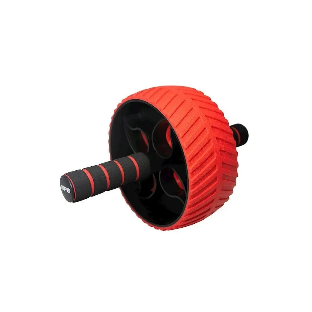 Ролик для преса Power System PS-4107 Full Grip AB Red + килимок Red/Black (4107RD-0)