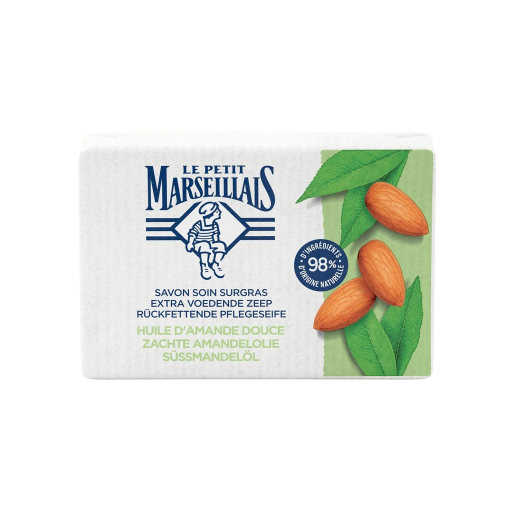Тверде мило Le Petit Marseillais З олією Солодкого мигдалю 2 x 100 г (3574661258539)