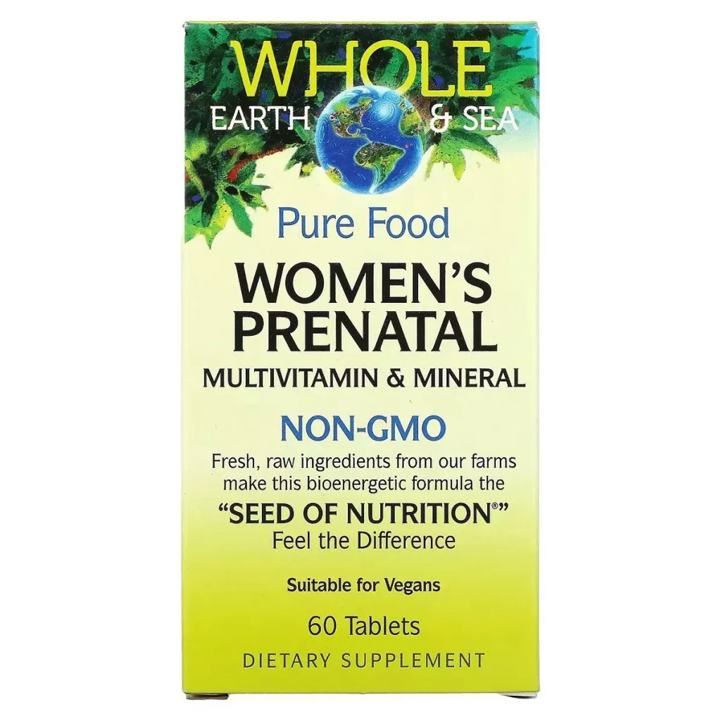 Мультивітамін Natural Factors Мультивітаміни та мінерали для вагітних, Women's Prenatal Multi (NFS-35517)