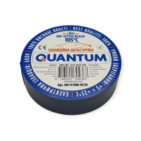 Ізоляційна стрічка Quantum black 19мм/30м (QM-FC110B-19/30)