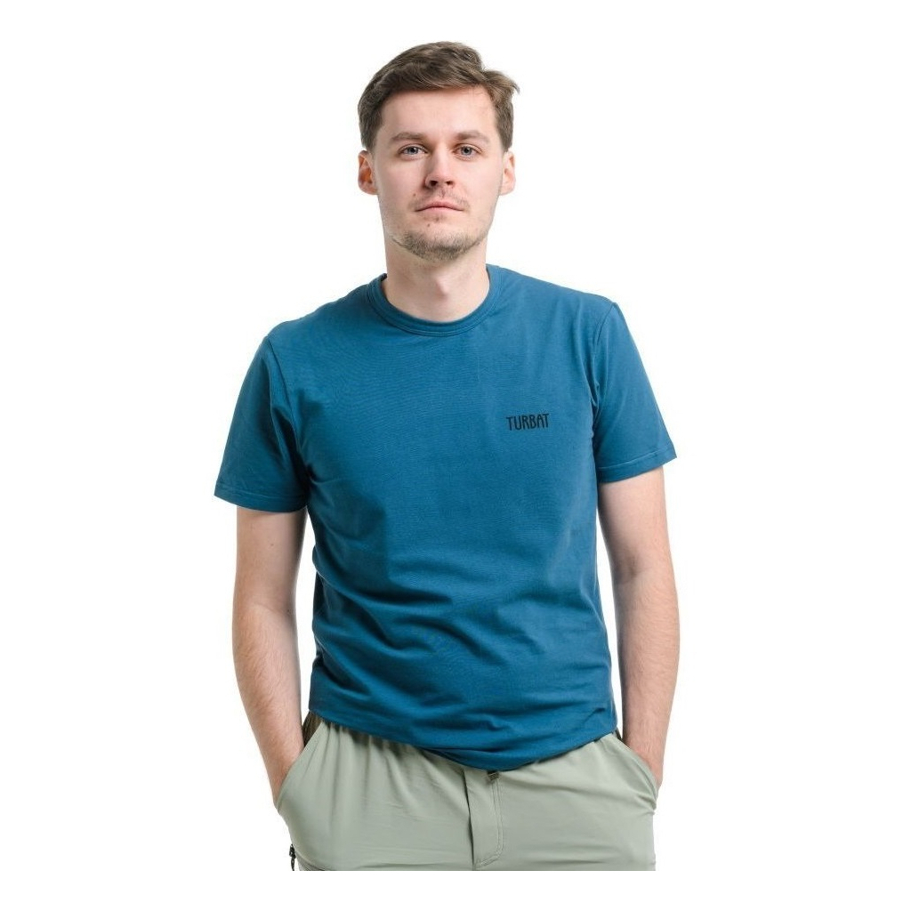 Футболка Turbat Emblema Mns indian teal M (012.004.4719)