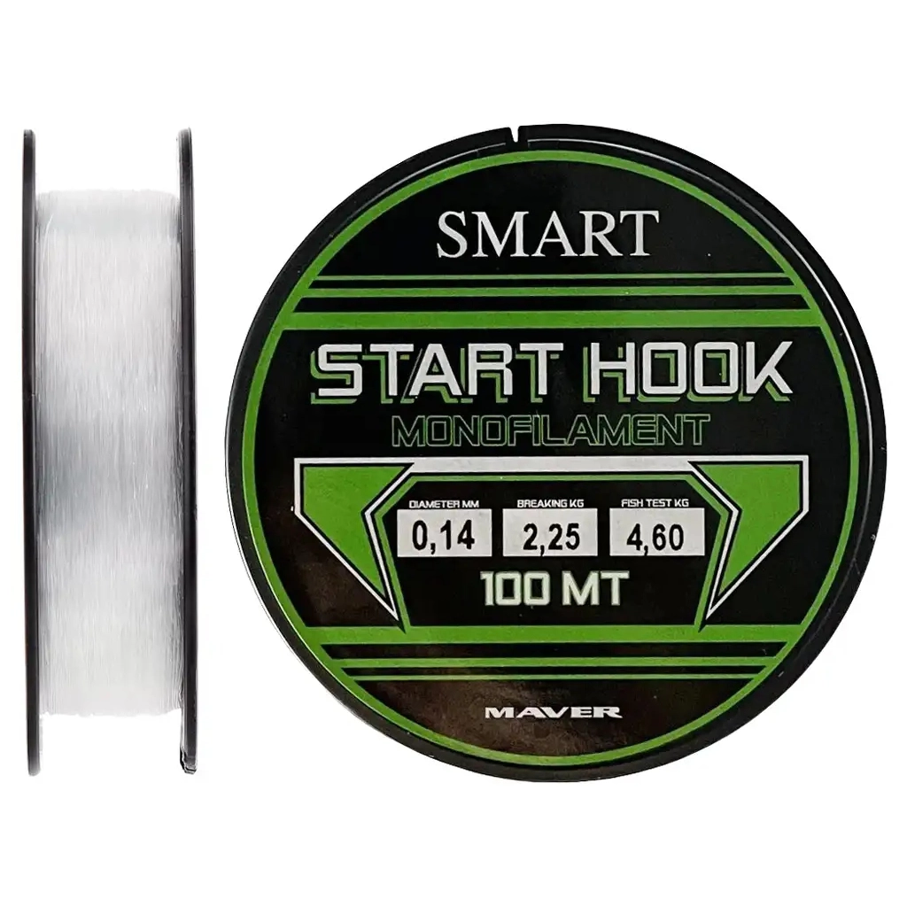 Волосінь Smart Start Hook 100m 0.14mm 2.25kg (1300.37.57) Волосінь Smart Start Hook 100m 0.14mm 2.25kg (1300.37.57)