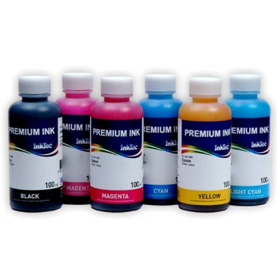 Чорнило InkTec Epson L800, 6*1л, B/C/LC/M/LM/Y (E0017-6SET1L)