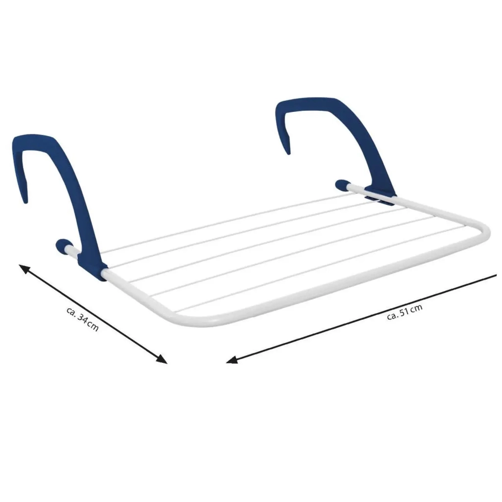 Сушарка для білизни Casa Si Hot White Навісна (CS92723H15) (DAS302375)