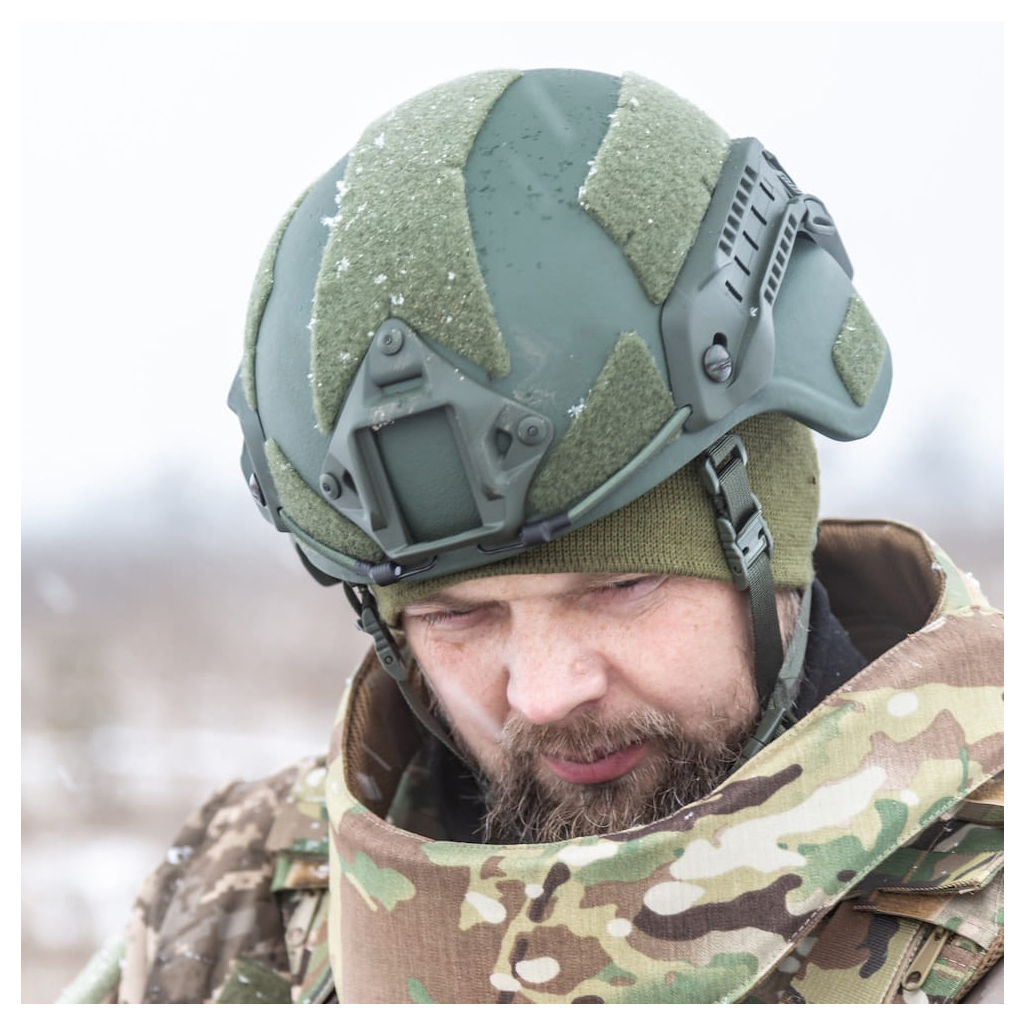 Шолом військовий Ukrainian Armor MICH Буйтур 1.0, розмір L, зелений (MICHLRG)