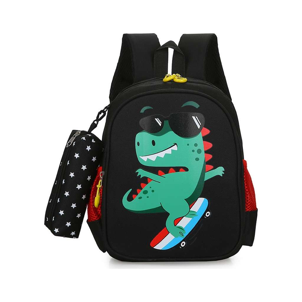 Рюкзак дитячий Evo-kids Small Dino Skate Black (2418-24 Black Dino Skate)