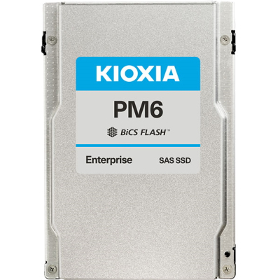 Накопичувач SSD SAS 2.5" 7.68TB PM6-R Kioxia (KPM61RUG7T68)