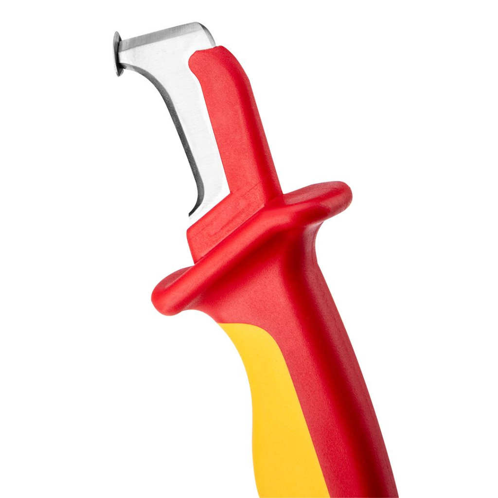 Ніж монтажний Neo Tools діелектричний, 1000V, вигнуте лезо, 180мм (01-553)