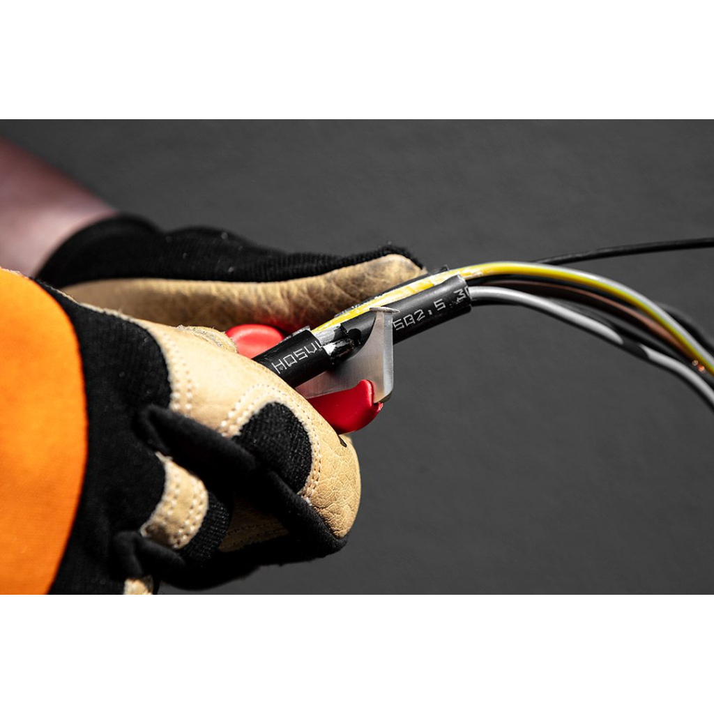 Ніж монтажний Neo Tools діелектричний, 1000V, вигнуте лезо, 180мм (01-553)