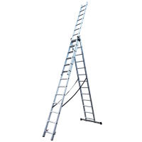 Ladder GTM 3-section, folding, 3*13xh. 3.53-8.93m (KME313)