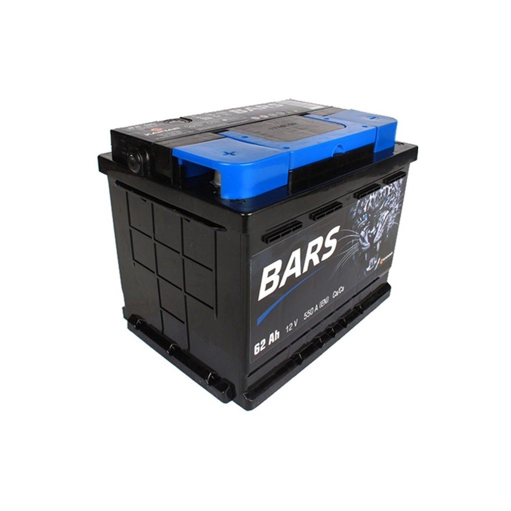 Акумулятор автомобільний Bars 62Ah Ев (-/+) (550EN)