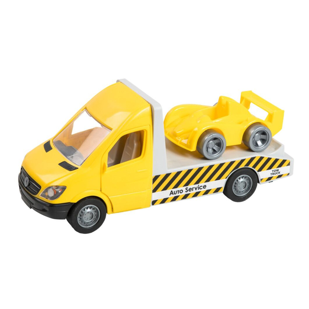 Спецтехніка Tigres Mercedes-Benz Sprinter евакуатор (жовтий) (39663)
