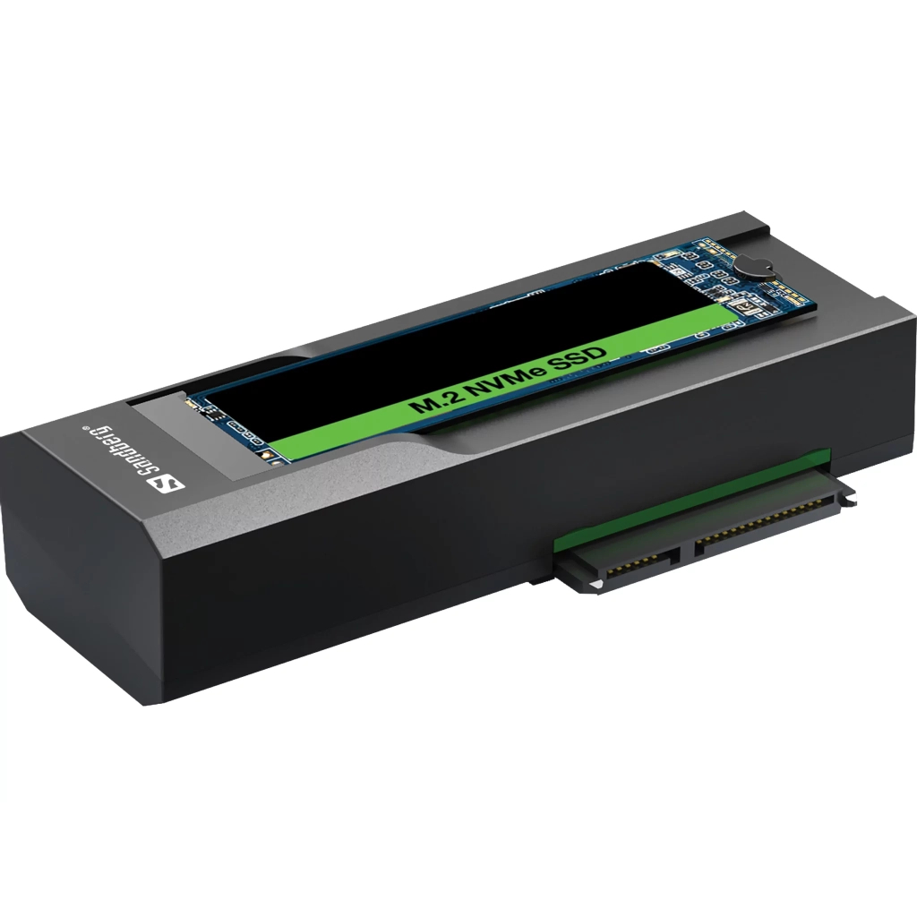 Док-станція Sandberg USB3.2 Type-C toSSD M2/NVMe SATA Cloner & Dock Sandberg (136-49)
