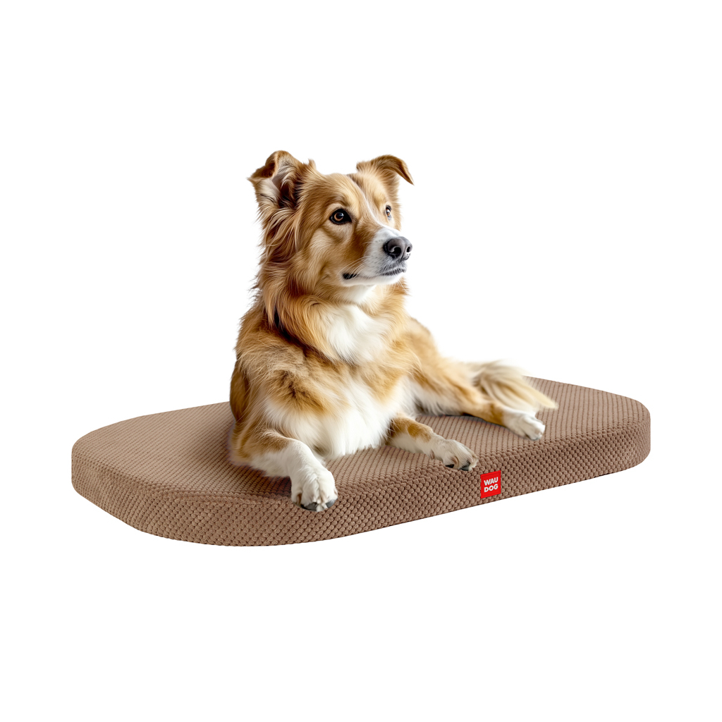 Лежак для тварин WAUDOG Relax Доріс велюр, зі знімним чохлом, 80х55 см бежевий (131114) Лежак для тварин WAUDOG Relax Доріс велюр, зі знімним чохлом, 80х55 см бежевий (131114)