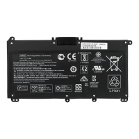 Акумулятор до ноутбука HP 250 G7 HT03XL, 3420mAh (41.04Wh), 3cell, 11.4V, Li-ion (A71047)