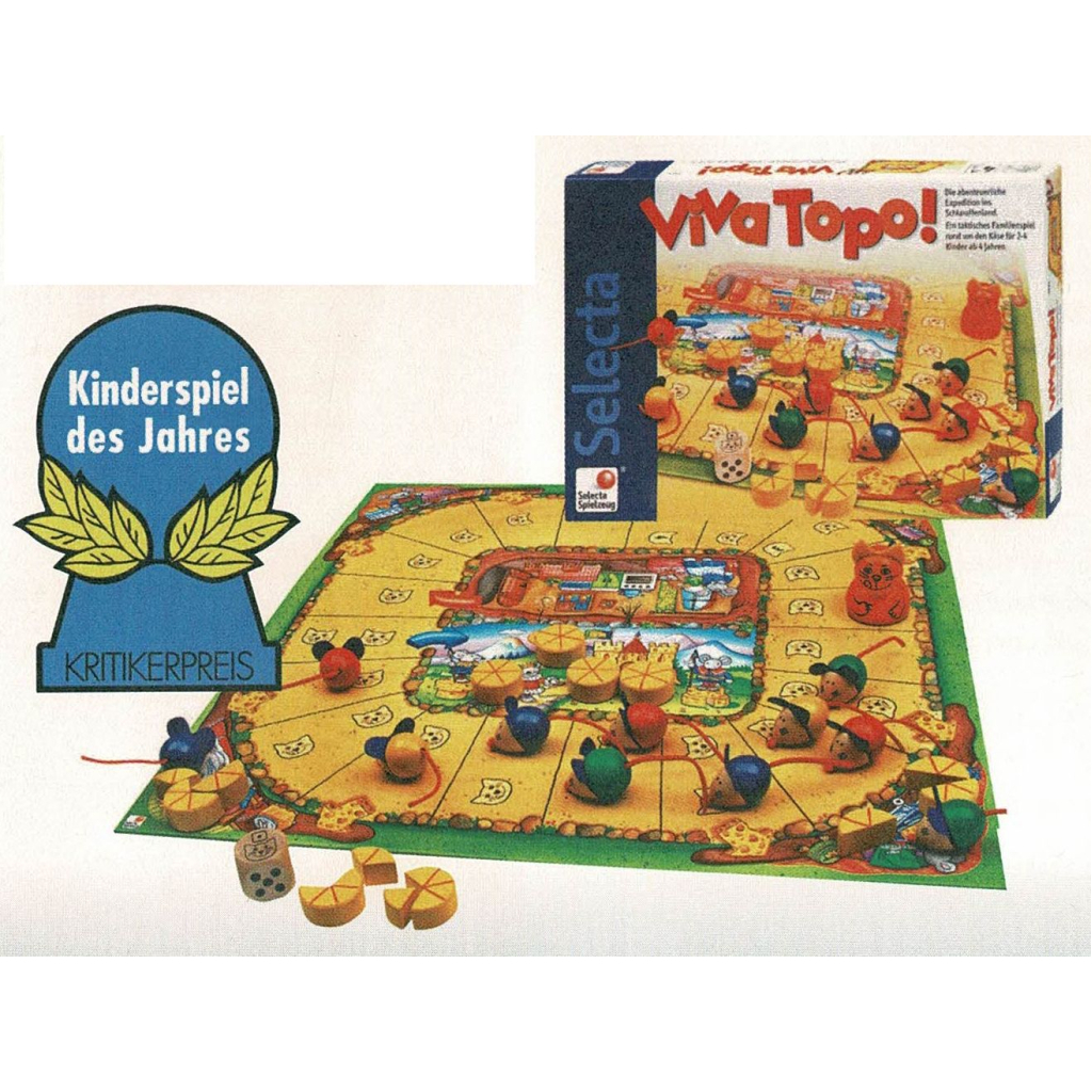 Настільна гра Pegasus Spiele Сирний край (Viva Topo!) (англ.) (PS154)