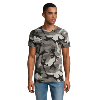 T-shirt Sol's Camo men gray camo S (01188521S)