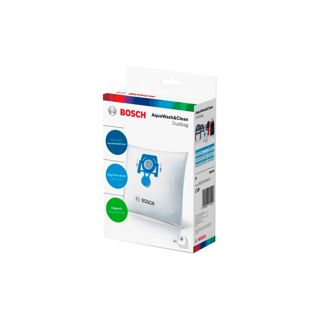 Мішок для пилососу Bosch Мішки-пилозбірники, 4 шт (BBZWD4BAG)