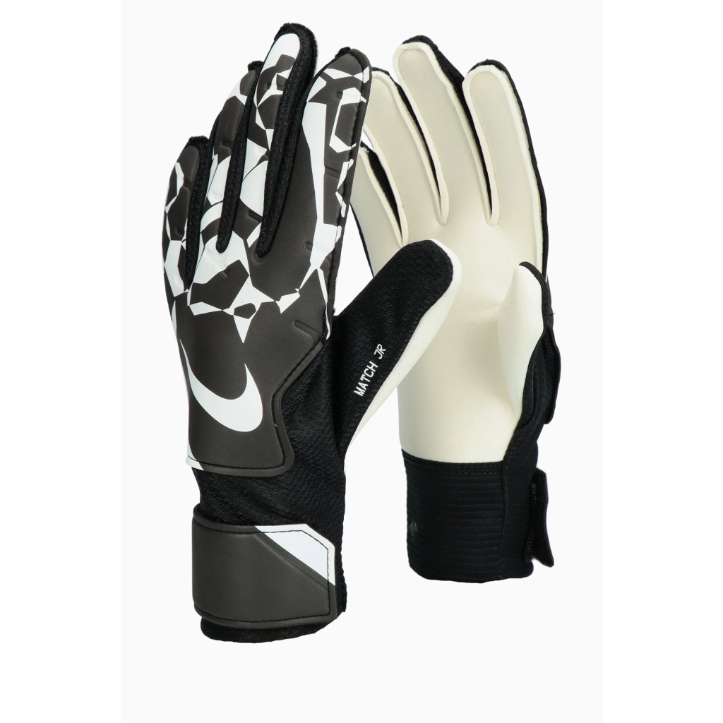 Воротарські рукавиці Nike NK GK MATCH JR - HO24 (HQ0258-010) дит 6 (17.6 см) Чорно/білі (197600447523)