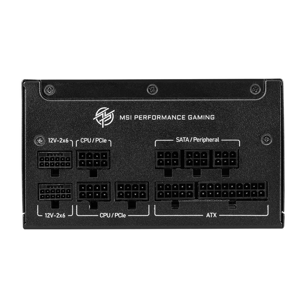 Блок живлення MSI 1250W (MPG A1250GS PCIE5) Блок живлення MSI 1250W (MPG A1250GS PCIE5)