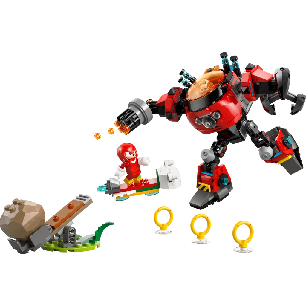 Конструктор LEGO Sonic Knuckles vs. Dr. Eggman Egg Crusher Mech (77005) Конструктор LEGO Sonic Knuckles vs. Dr. Eggman Egg Crusher Mech (77005)