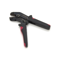 Clamp for terminals CINLINELE Black-red + nozzles 06 -0.5-6mm2, 02С -0.5-2.5mm2, 06WF -0.25-6mm2 (Cinlin-06-02C-06WF)