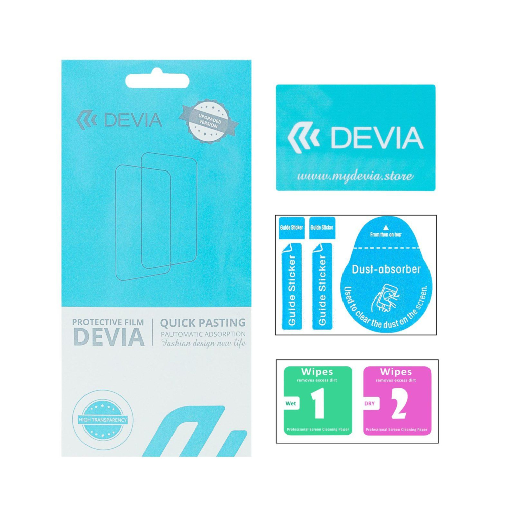 Плівка захисна Devia Hydrogel Nubia V60 matte (DV-NB-V60M) Плівка захисна Devia Hydrogel Nubia V60 matte (DV-NB-V60M)