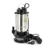 Заглибний насос Voltronic 1500W, 220V, до 3 м³/год, підйом до 28 м, 25мм, INOX, 415х200х235 мм, 11.880 кг. + перехідник (YT-P-1500-28)