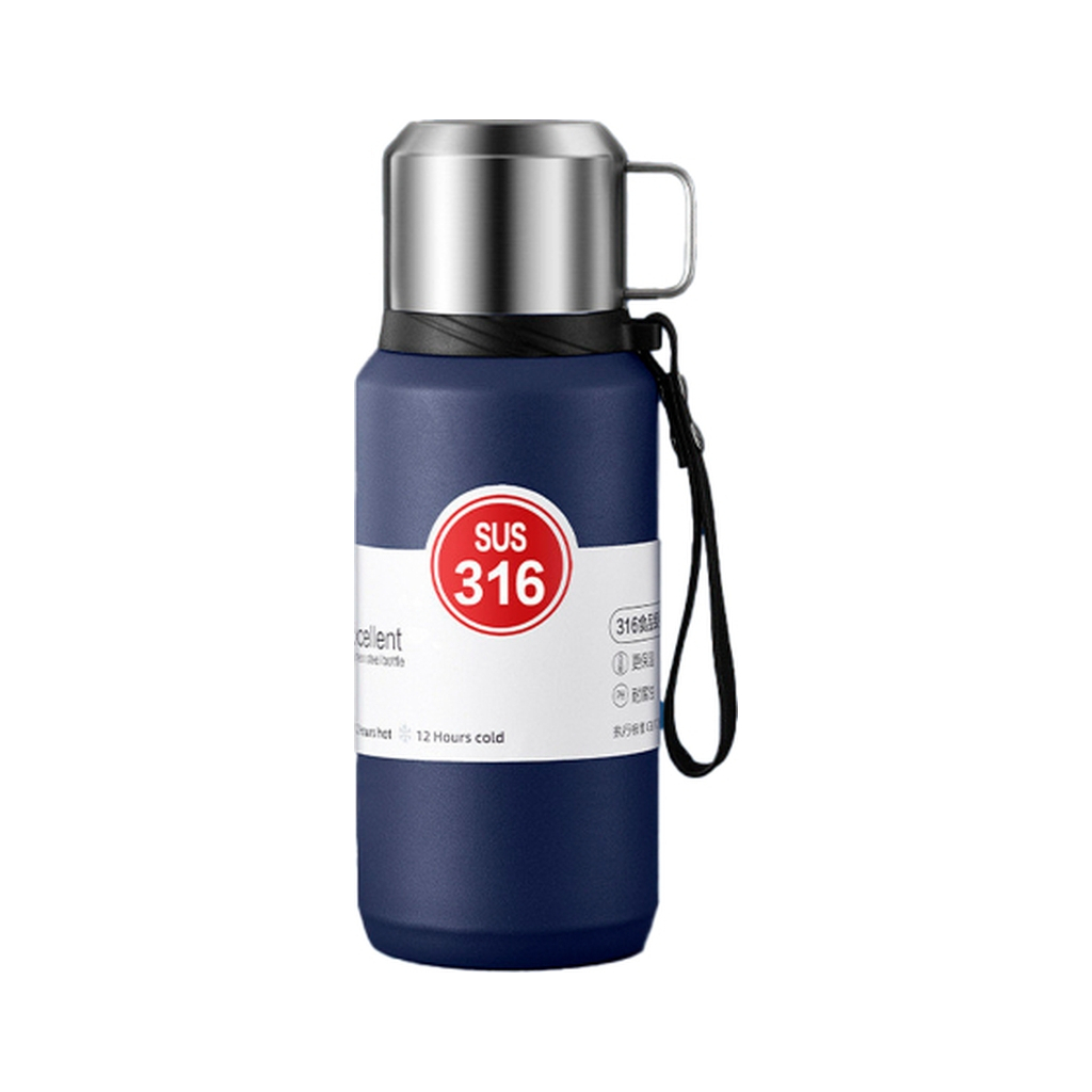 Термос Merlion Term 1,5 л, синій (Term-1500Blue) Термос Merlion Term 1,5 л, синій (Term-1500Blue)