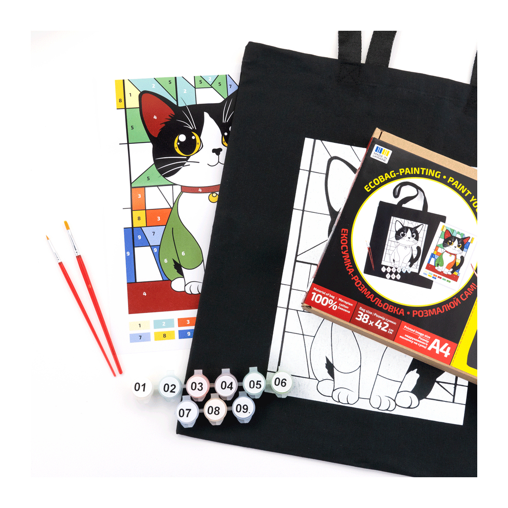 Набір для творчості Rosa Яскравий кіт (4823098545811) Набір для творчості Rosa Яскравий кіт (4823098545811)