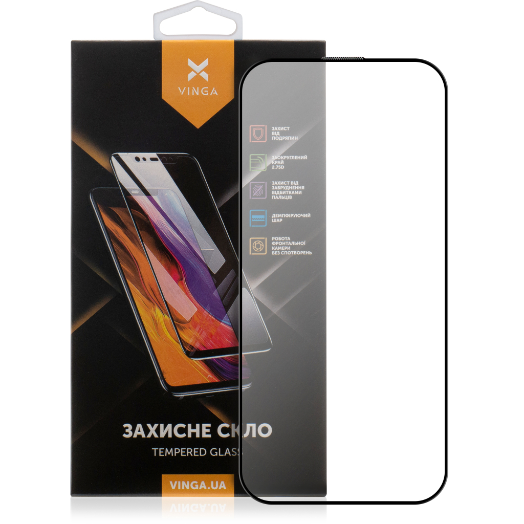 Скло захисне Vinga Apple iPhone 17 Air (VGIP17A)