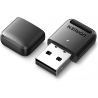 Bluetooth-адаптер Ugreen CM390 Bluetooth 5.0 Black (80890)